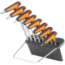 SuperB TB-76160 Unbrakosett, Silver / black / orange, One Size