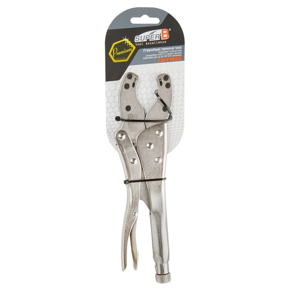 SuperB Tb-fw50 Freewheel Removal Nøkkel, Silver, 10-23t