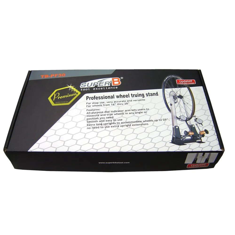 SuperB TB-PF30 Hjulrettestativ, Black / silver, 16-29"