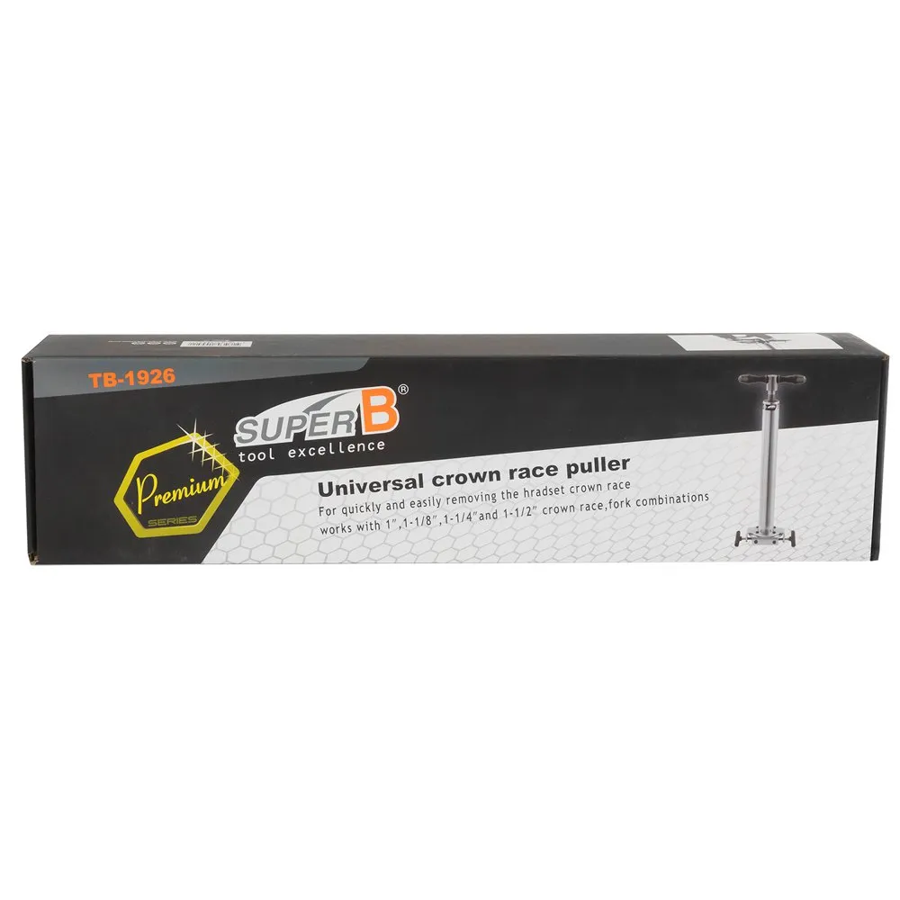 SuperB Universal Styrelageravdrager, Silver, One Size
