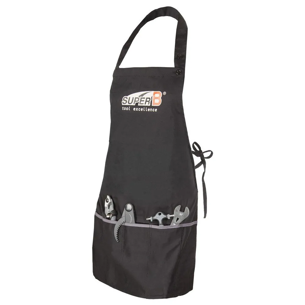 SuperB Verktøy Tb-1310 Workshop Pinafore, Black, One Size SuperB Verktøy Tb-1310 Workshop Pinafore, Black, One Size