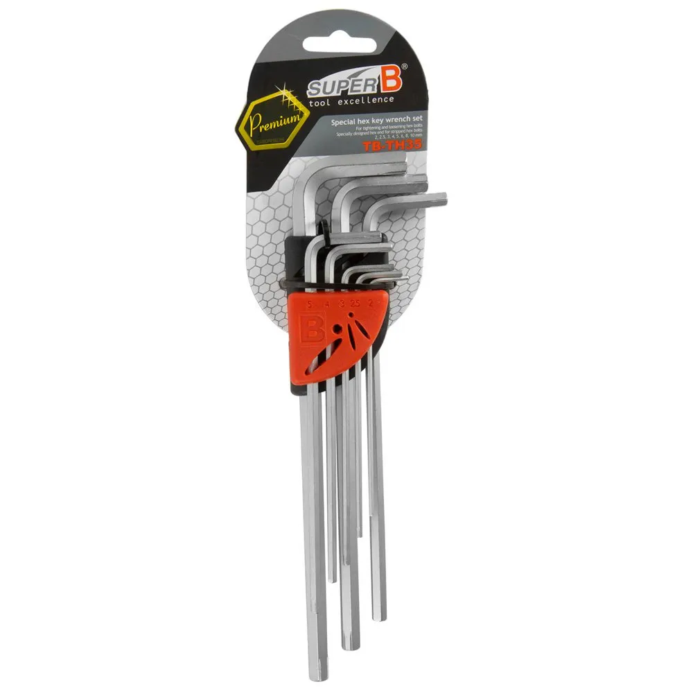 SuperB Verktøy Tb-th35 Special Hex Key Wrench, Silver, One Size SuperB Verktøy Tb-th35 Special Hex Key Wrench, Silver, One Size