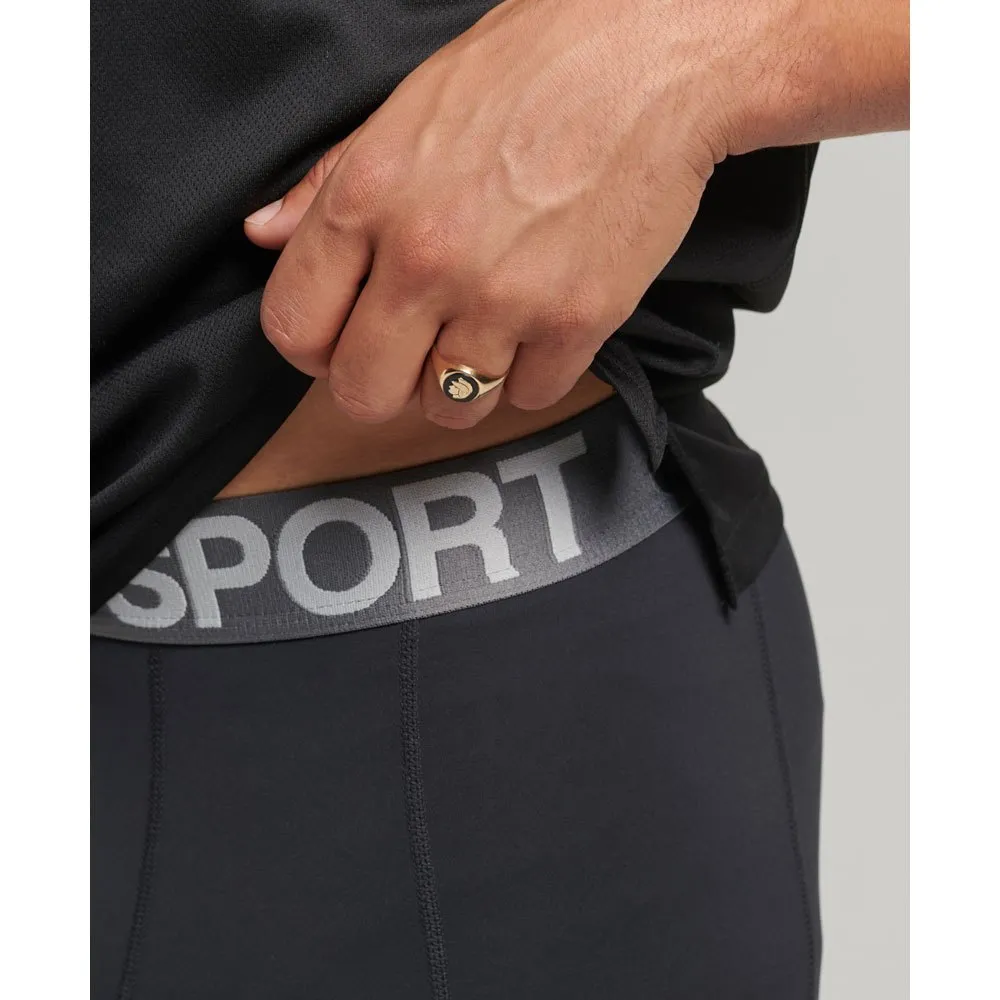 Superdry Core Full Length Leggings male, Black