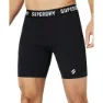 Superdry Core Tight Korte Leggings female, Black