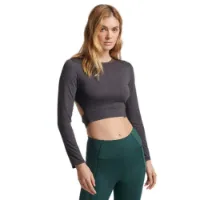 Superdry Flex Wrap Langarmet T-skjorte female Superdry Flex Wrap Langarmet T-skjorte female