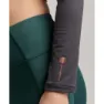 Superdry Flex Wrap Langarmet T-skjorte female, Dark charcoal