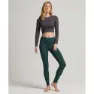 Superdry Flex Wrap Langarmet T-skjorte female, Dark charcoal