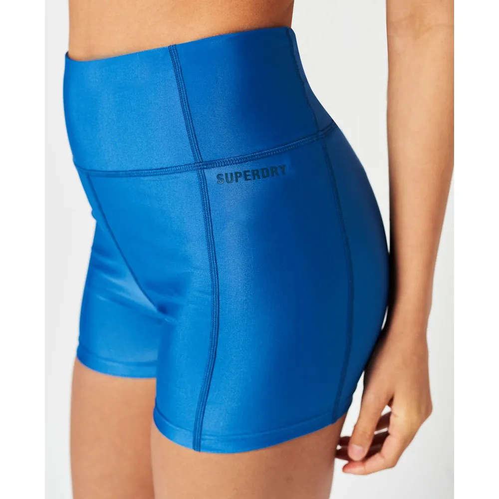Superdry Multi Sport Tight Korte Leggings female Superdry Multi Sport Tight Korte Leggings female