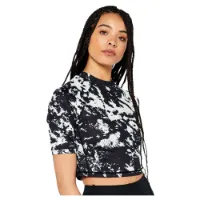 Superdry Run 3/4 Tight Crop Kortarmet T-skjorte female