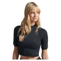 Superdry Run 3/4 Tight Crop Kortarmet T-skjorte female Superdry Run 3/4 Tight Crop Kortarmet T-skjorte female