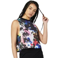 Superdry Run Cropped Loose Ermeløs T-skjorte female