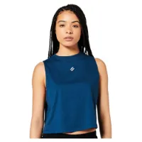 Superdry Run Cropped Loose Ermeløs T-skjorte female