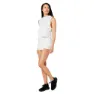 Superdry Run Cropped Loose Ermeløs T-skjorte female