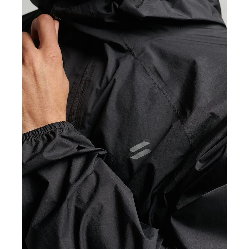 Superdry Run Lw Waterproof Shell Jakke male