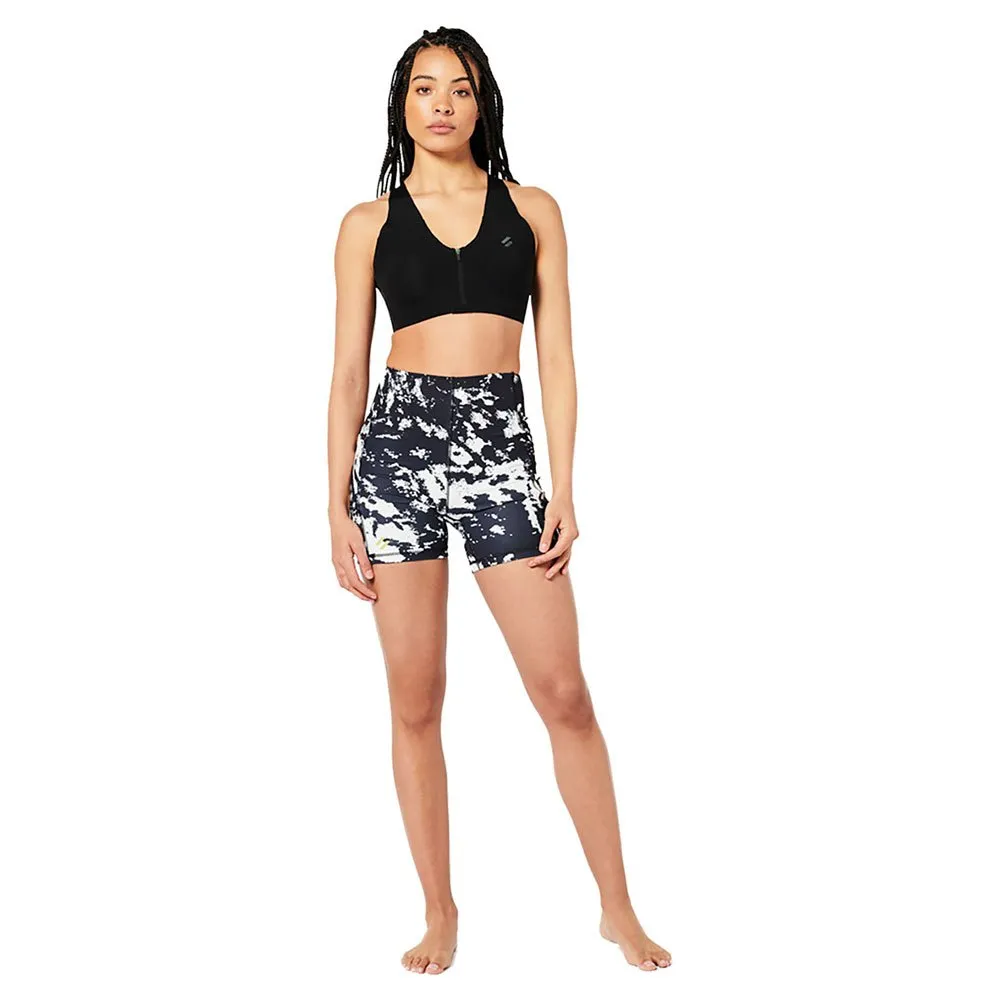 Superdry Run Tight Korte Leggings female Superdry Run Tight Korte Leggings female