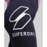 Superdry Sportstyle Logo Cycling Shorts female, Deep navy