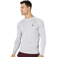 Superdry Train Mock Neck Top Langarmet T-skjorte male Superdry Train Mock Neck Top Langarmet T-skjorte male