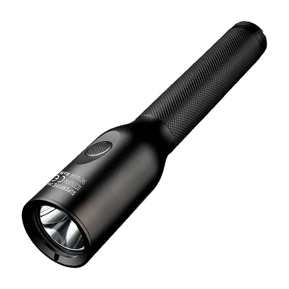 Superfire D6 Lommelykt, Black, One Size