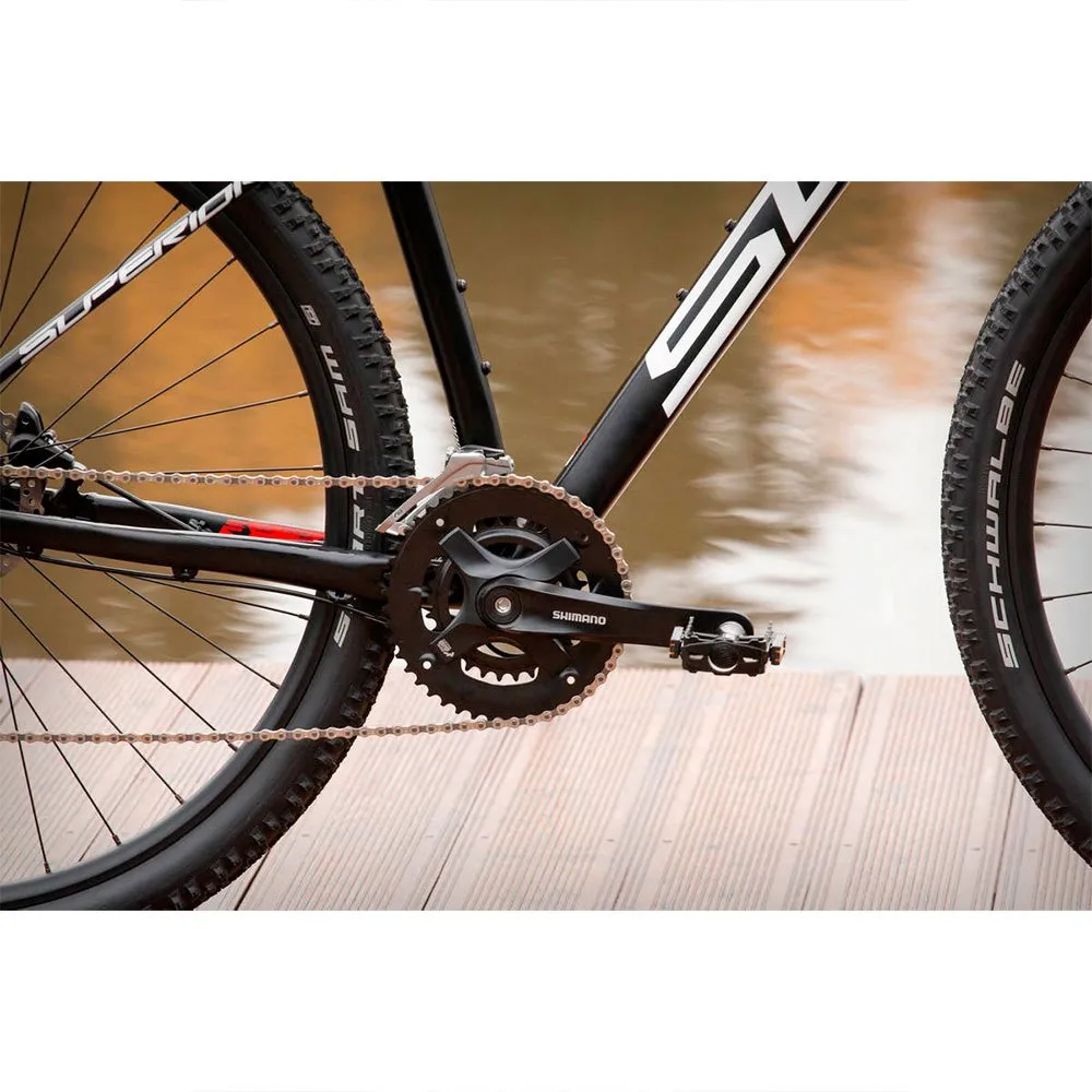 Superior Bikes Xc 819 29´´ 2022 Terrengsykkel, Matte black / white / team red, XL Superior Bikes Xc 819 29´´ 2022 Terrengsykkel, Matte black / white / team red, XL