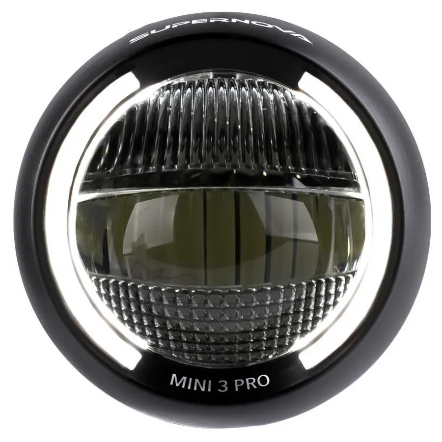 Supernova Mini 3 Pro Frontlys, Black, 750 Lysstyrker Supernova Mini 3 Pro Frontlys, Black, 750 Lysstyrker