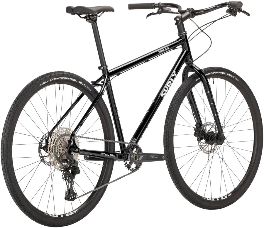 Surly Bridge Club 700c Tursykkel, Sort, Gravel sykkel