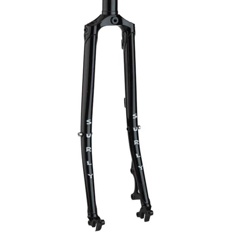 Surly Straggler Gravel Gaffel, Black, 28" - 700C, Rigid