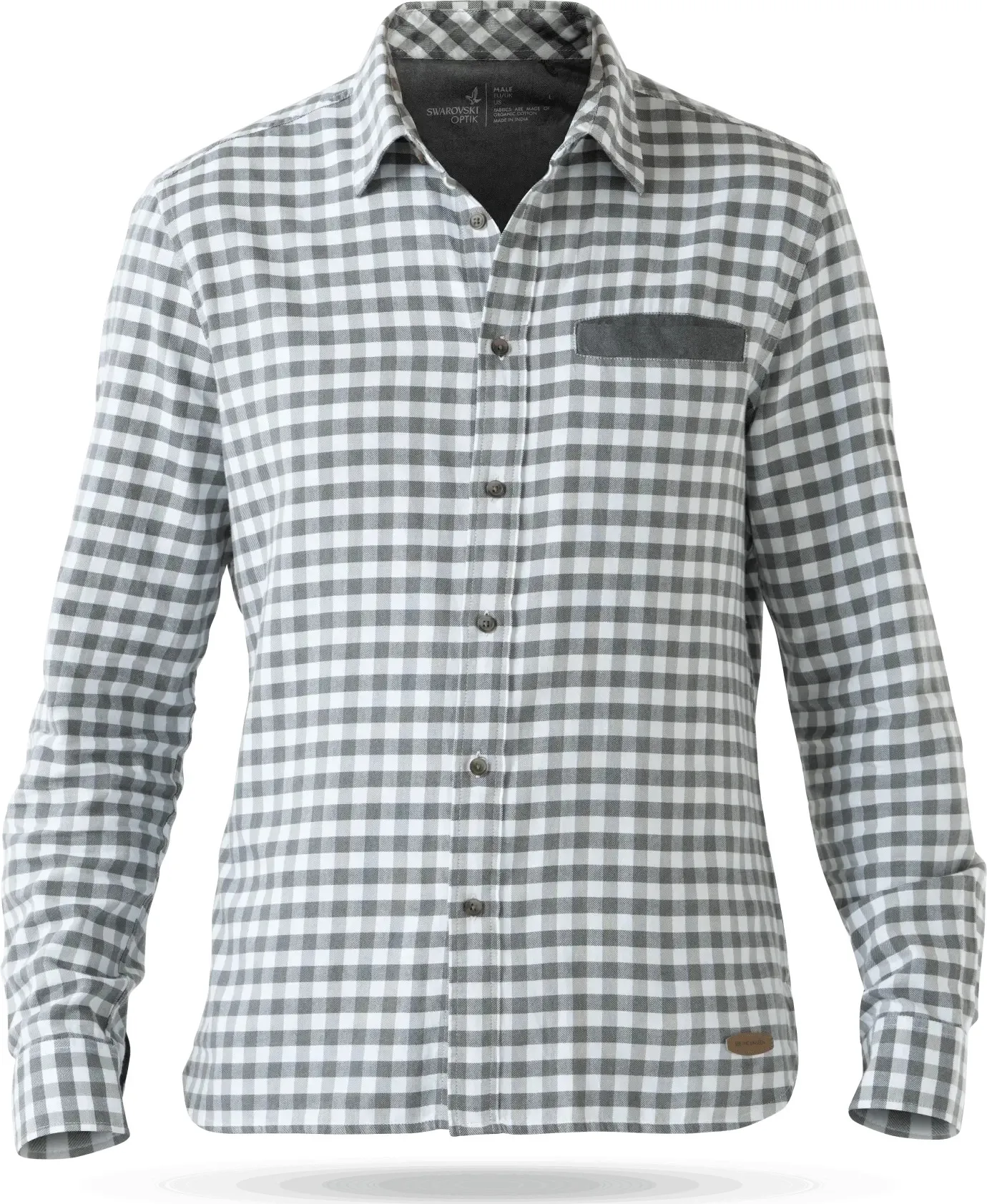 Swarovski Optik Men's Ps Plaid Shirt, Nocolour