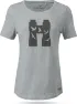 Swarovski Optik Women's Tsb T-Shirt Birds, Grey