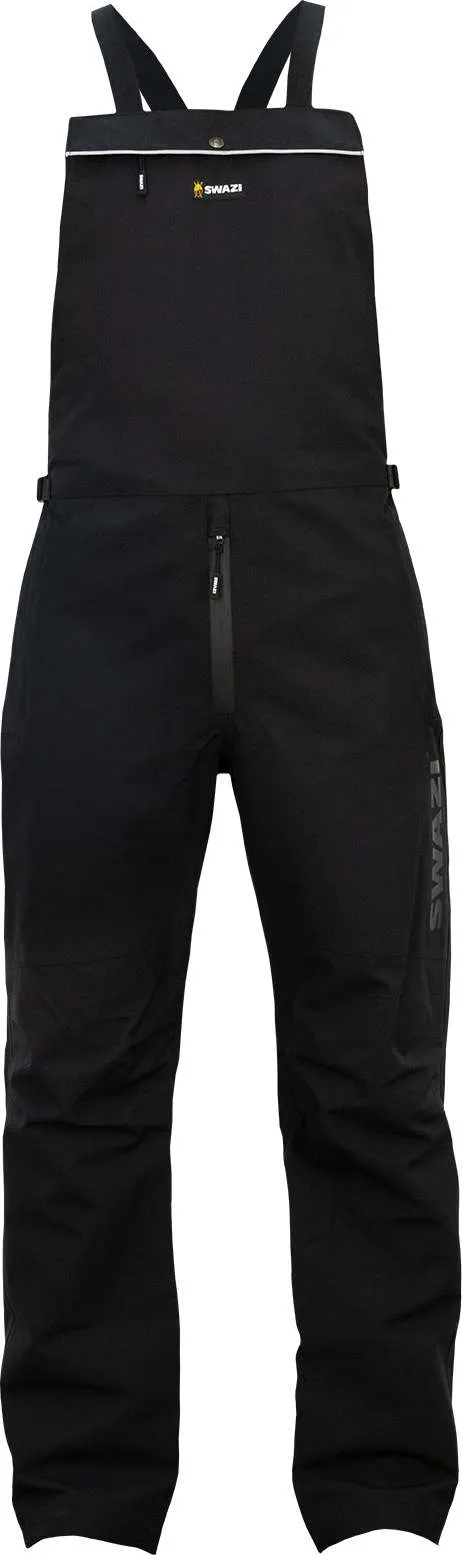 Swazi Men's Torrent Bib Overpants, Black Swazi Men's Torrent Bib Overpants, Black