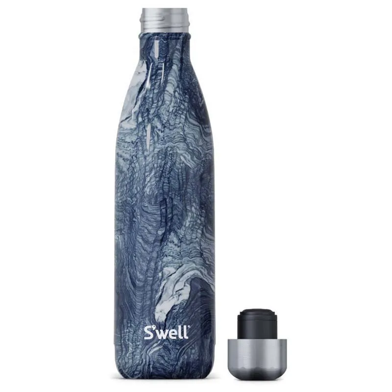 S'well Azurite Marble 750ml Termosflaske, Navy, One Size