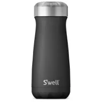 S'well Black Onyx 470ml Wide Mouth Traveler Termosflaske S'well Black Onyx 470ml Wide Mouth Traveler Termosflaske