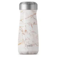 S'well Calacatta Gold 470ml Wide Mouth Traveler Termosflaske S'well Calacatta Gold 470ml Wide Mouth Traveler Termosflaske