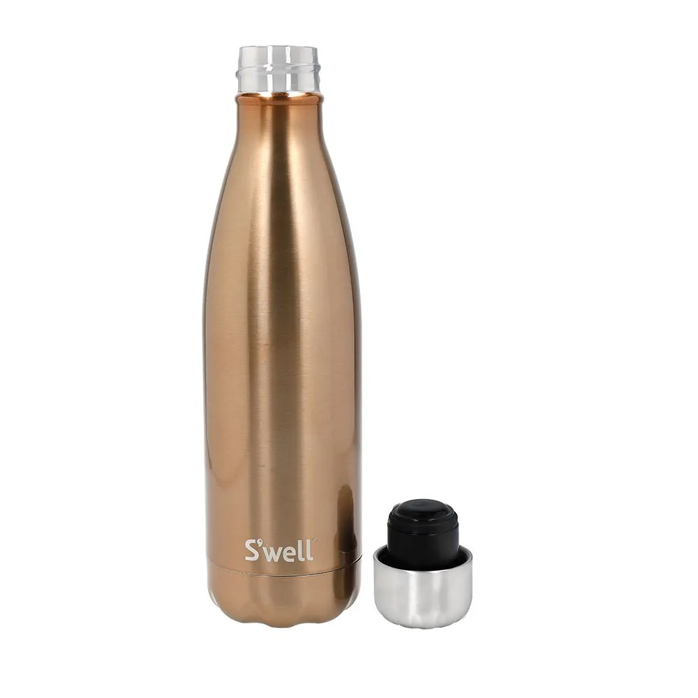 S'well Pyrite 500ml Termosflaske, Brass, One Size