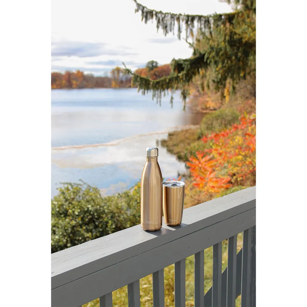 S'well Pyrite 500ml Termosflaske, Brass, One Size