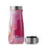 S'well Rose Agate 470ml Wide Mouth Traveler Termosflaske, Pink, One Size