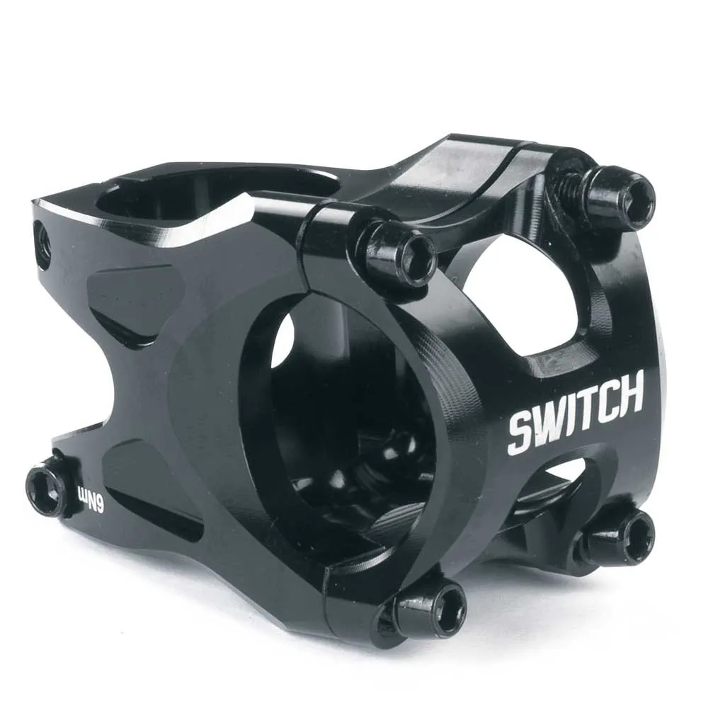 Switch Whoops 31.8 Mm Sykkelstyrestem, Black, 35mm, 0º