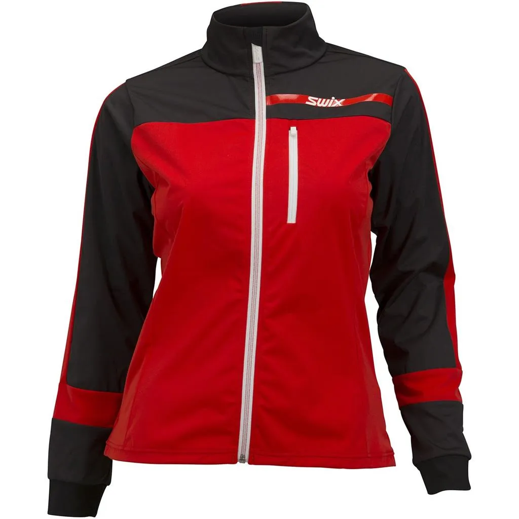 Swix Carbon Light Softshell Jakke D, Fiery red Swix Carbon Light Softshell Jakke D, Fiery red
