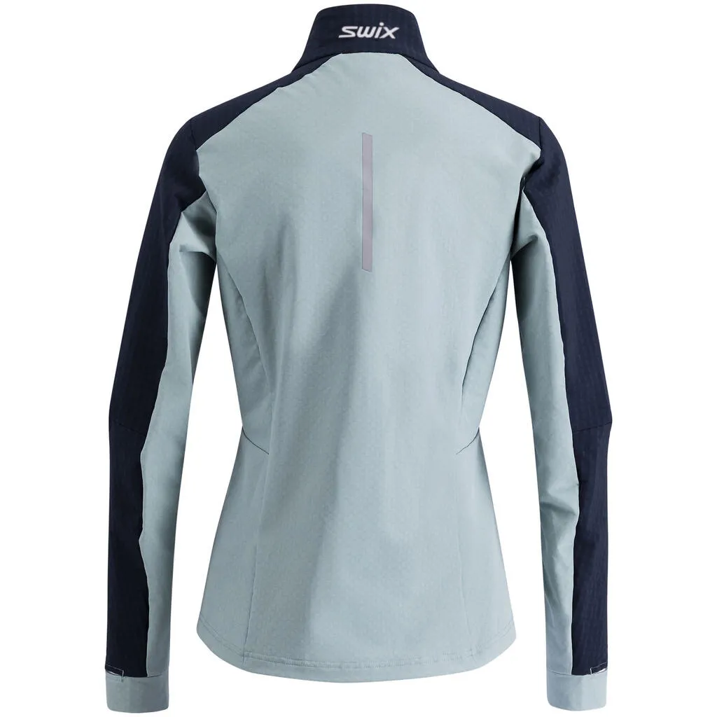 Swix Dame Midlayer Pace Hybrid F.Zip Swix Dame Midlayer Pace Hybrid F.Zip