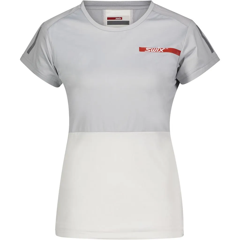 Swix Dame T-skjorte Carbon, White