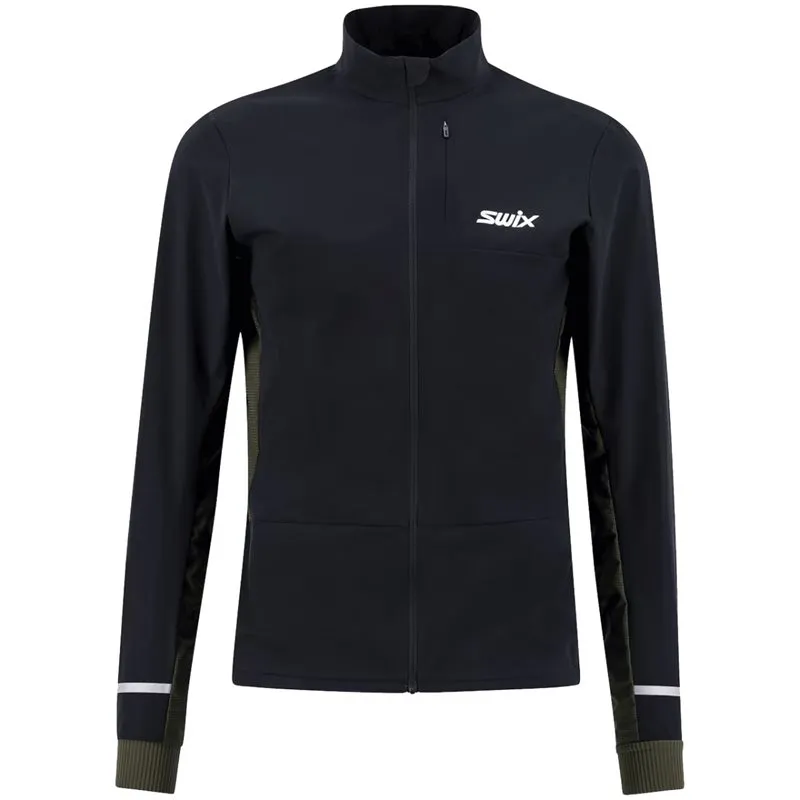 Swix Motion Premium Jacket, Black/ dark olive 2