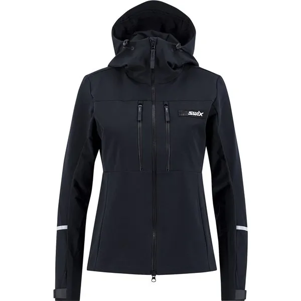 Swix Surmount Soft Shield Jacket W, Black Swix Surmount Soft Shield Jacket W, Black