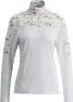 Swix Women's Infinity Light Half Zip, Bright white/dune