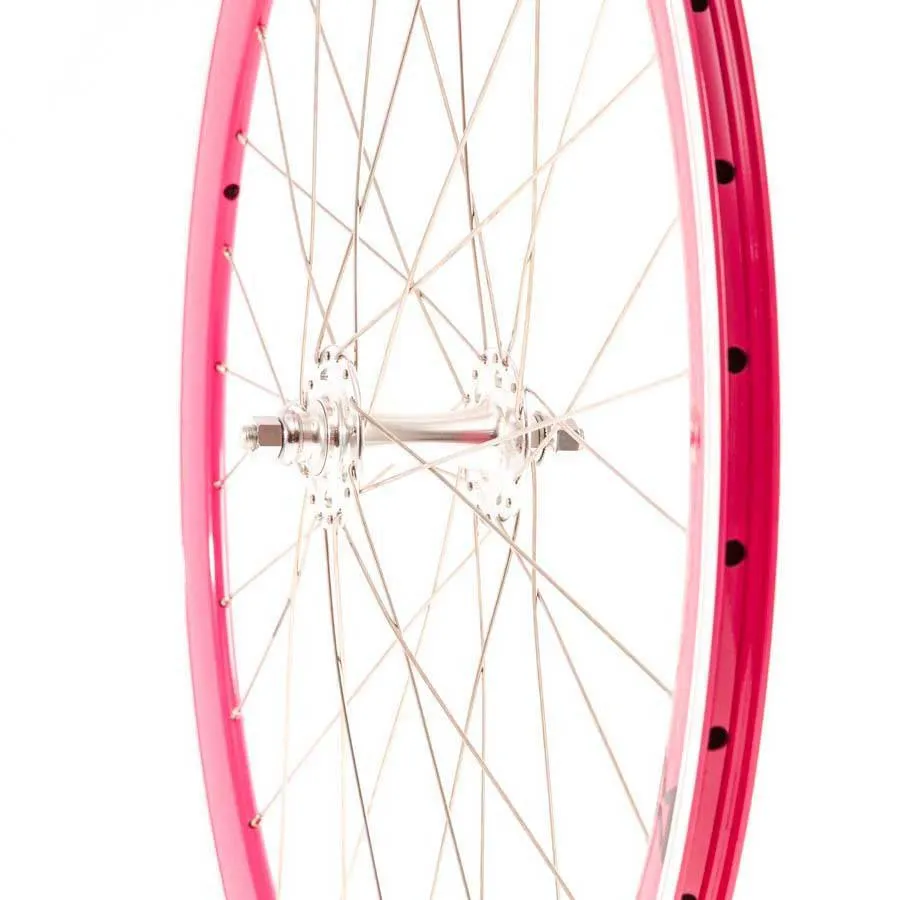 SXT 11 Speed/fixie 40 28´´ 700c Forhjul, Pink, One Size SXT 11 Speed/fixie 40 28´´ 700c Forhjul, Pink, One Size