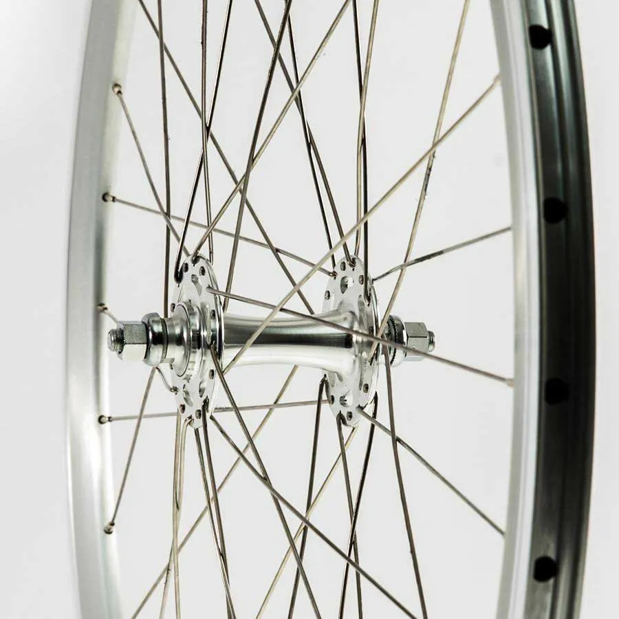 SXT 14 Speed/fixie 40 28´´ 700c Forhjul, Silver, One Size