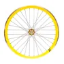 SXT 27 Speed/fixie 40 28´´ 700c Forhjul, Yellow, One Size