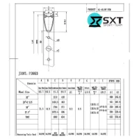 SXT 28´´x40 Mm Felg SXT 28´´x40 Mm Felg