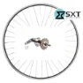 SXT 388230 Torpedo Velosteel 26´´ Bakhjul Refurbished, Silver, One Size