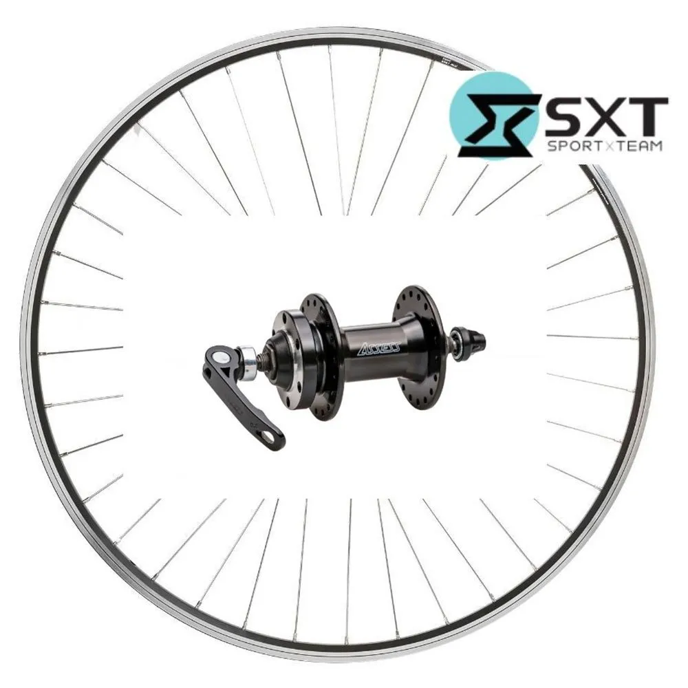 SXT 388517 Basic Ii Fd Qr Disc 6b 27.5´´ Terrengsykkel Forhjul, Silver, One Size