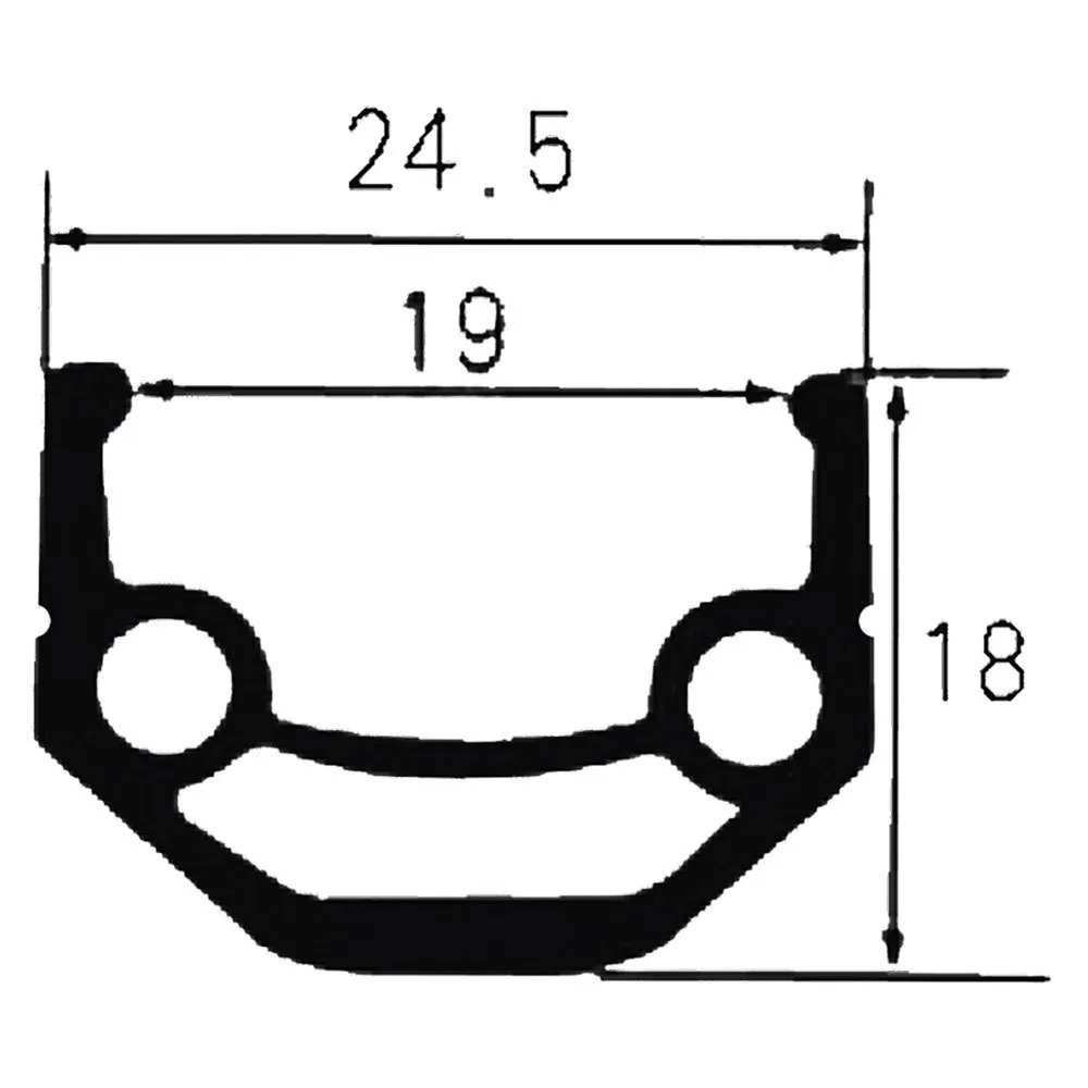 SXT 388540 Qr Disc 6b 28/29´´ Terrengsykkel Forhjul, Black, One Size