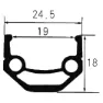 SXT 388540 Qr Disc 6b 28/29´´ Terrengsykkel Forhjul, Black, One Size
